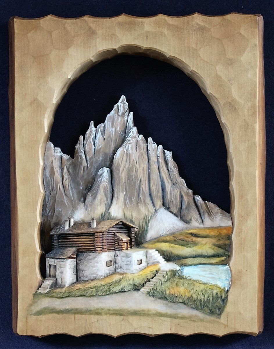 Baita Segantini scultura
