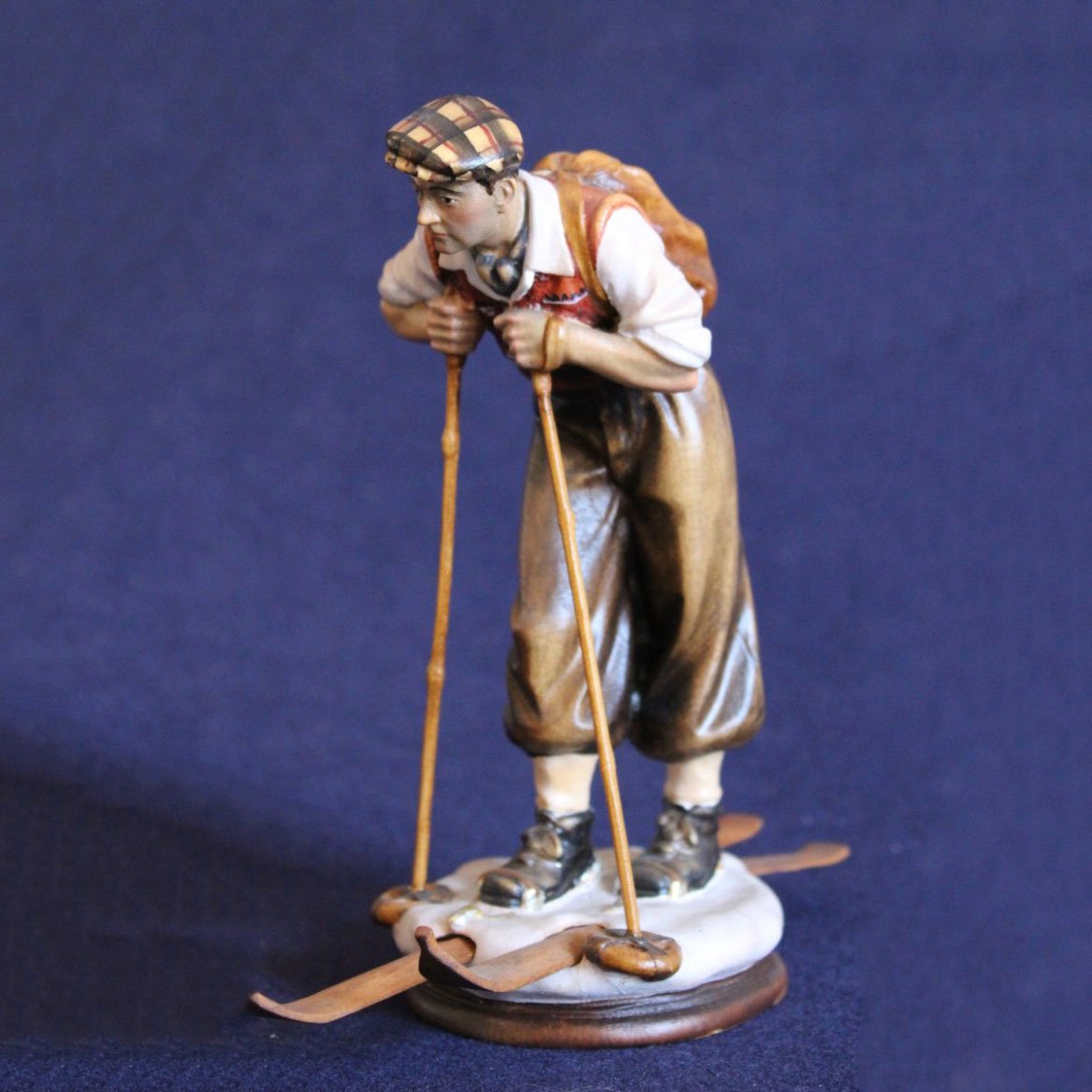 Scultura sciatore