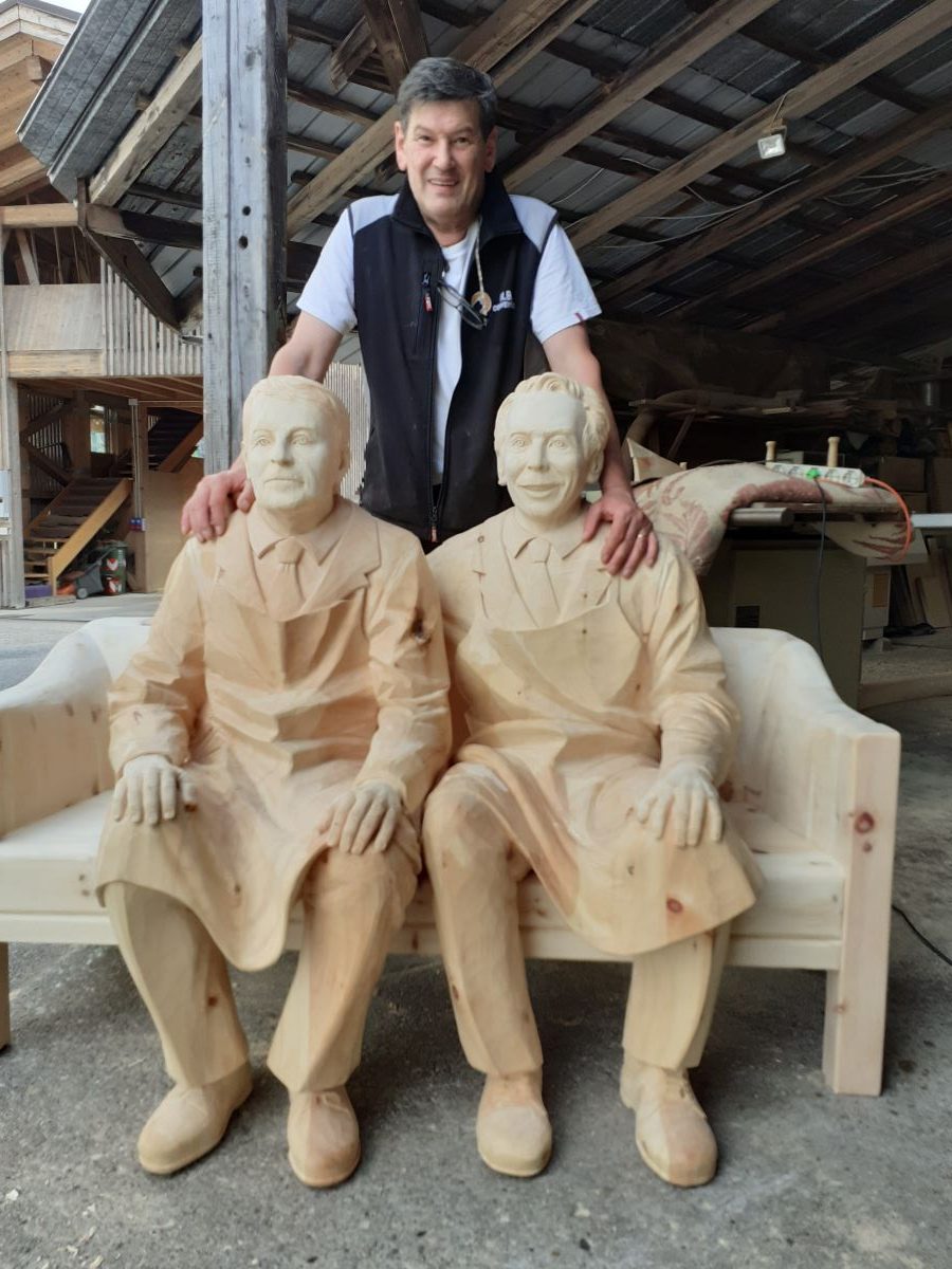 Scultura Aldo Giovanni e Giacomo - Il Grande Giorno
