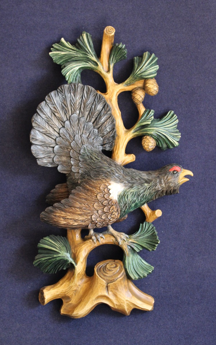 Rilievo Traforato Gallo Cedrone