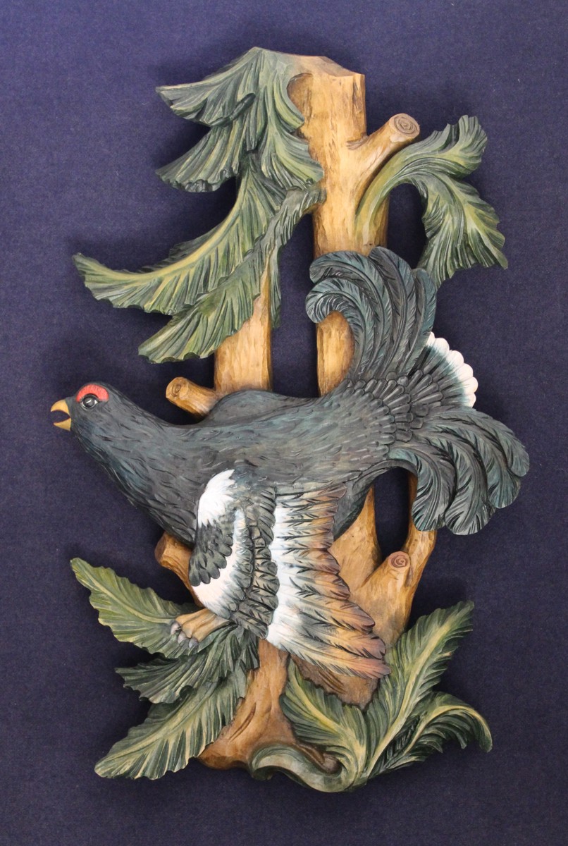 Rilievo Traforato Gallo Forcello