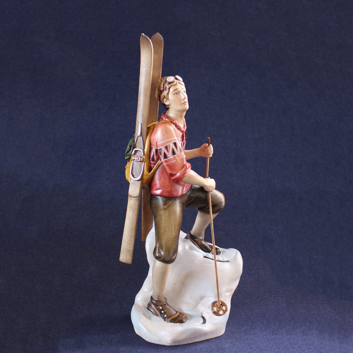 Sciatore Alpinista Statua
