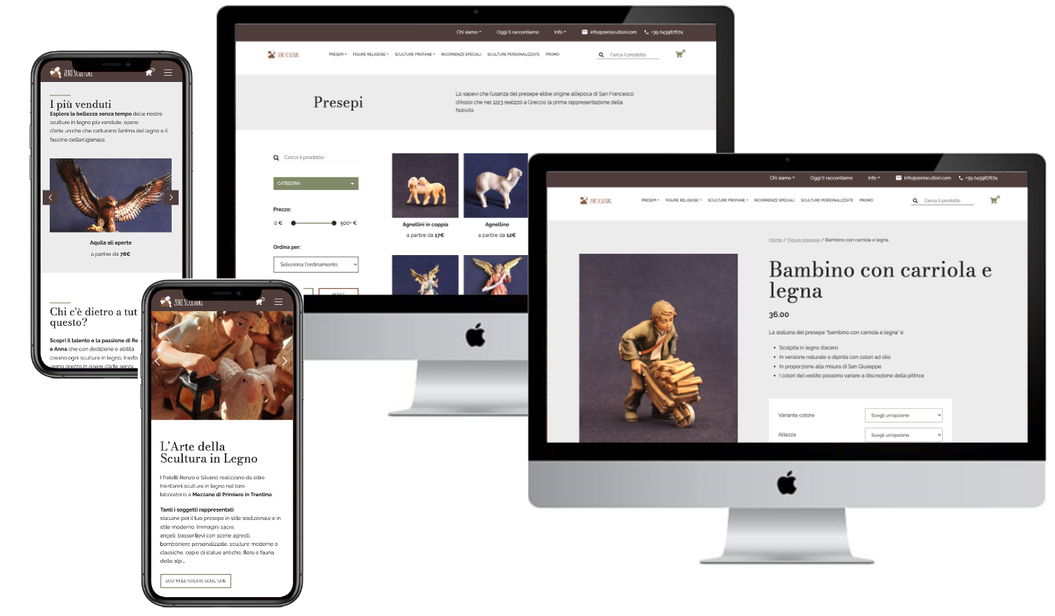 Zeni Scultori online